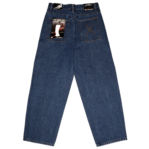 Men's Vintage Baggy Denim Jean - Dark Wash