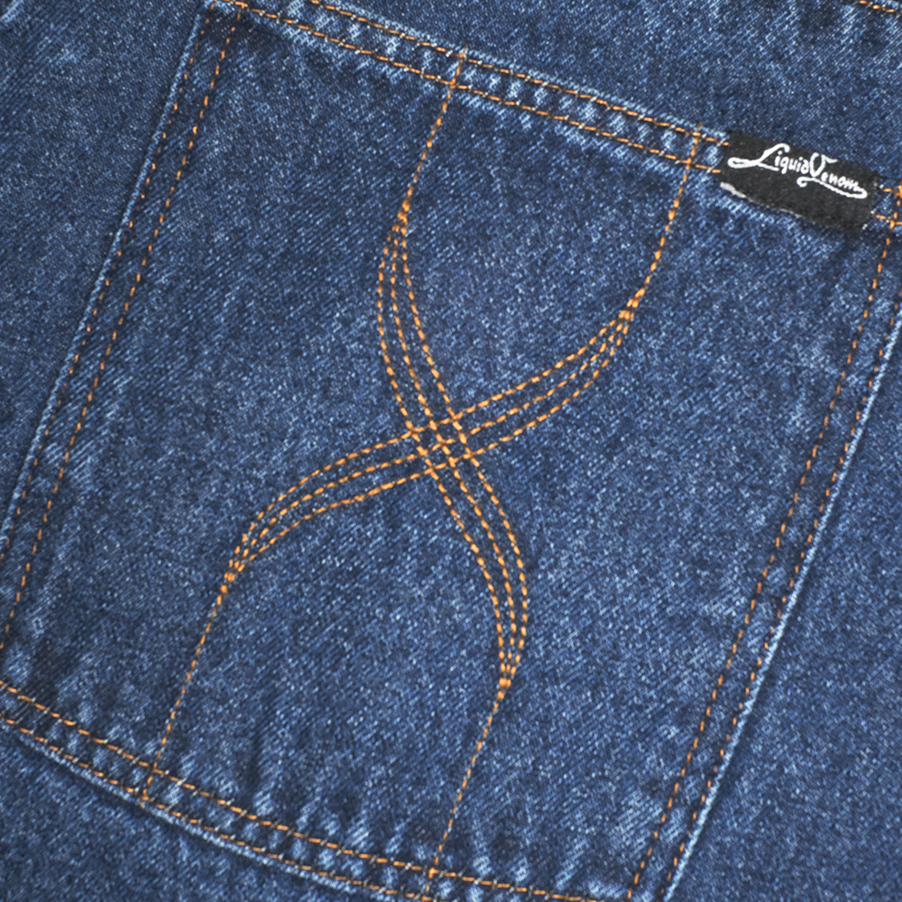 Men's Vintage Baggy Denim Jean - Dark Wash