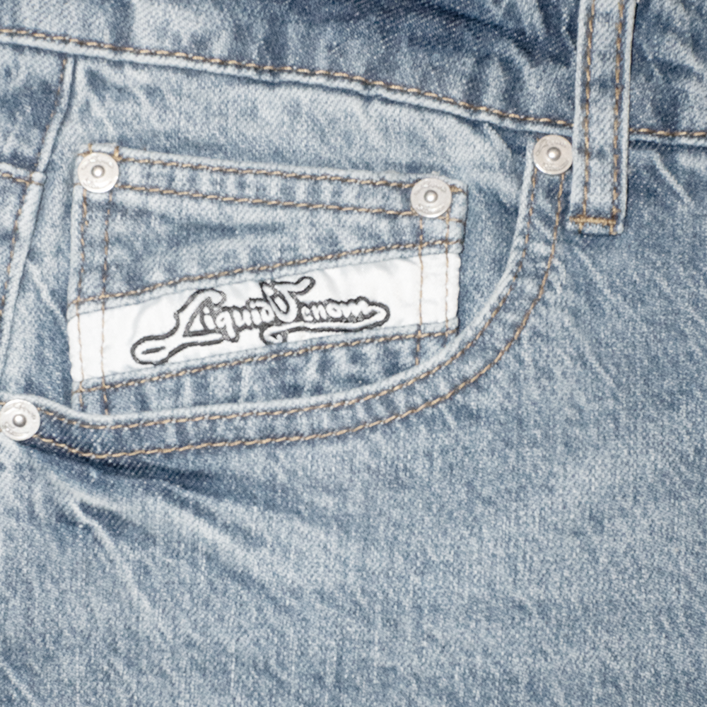 Men's Straight Fit Denim - Mid Wash